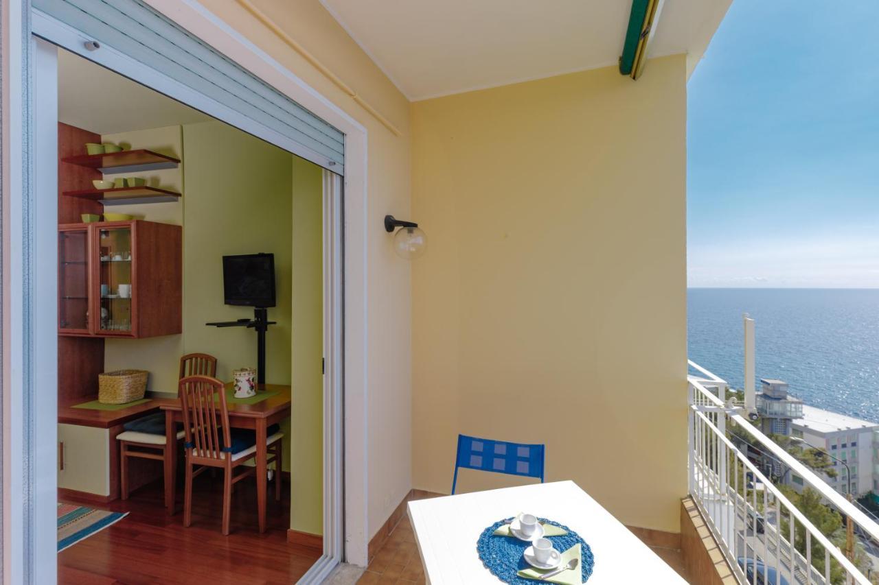 163 - Sunshine Suite 4 Fronte Vista Mare, 100M Spiaggia سانريمو المظهر الخارجي الصورة